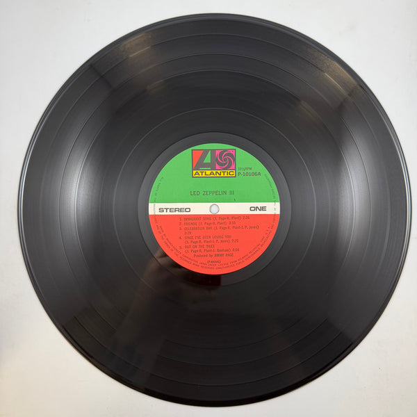 Led Zeppelin - III Japanese Pressing LP USED VG++/VG+