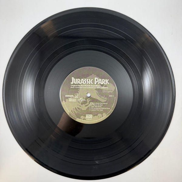 John Williams  – Jurassic Park (Original Motion Picture Soundtrack) LP USED Vinyl VG+/VG+