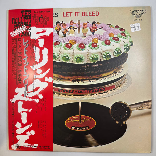 Rolling Stones – Let It Bleed Japanese Pressing, USED Vinyl VG++/VG++