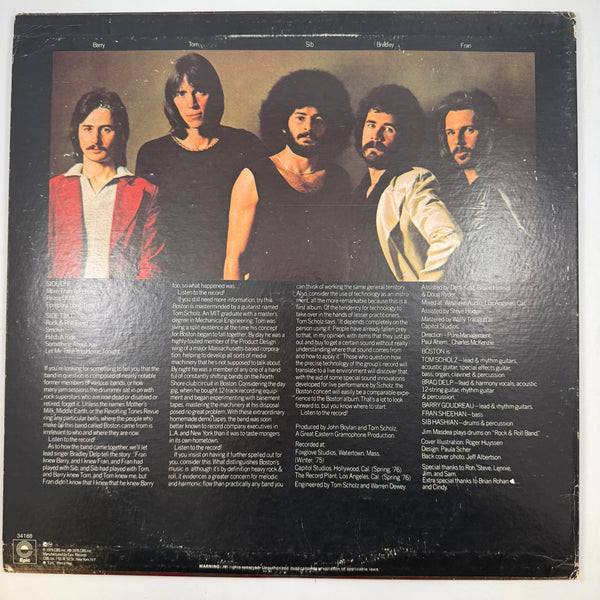 Boston – Boston LP USED Vinyl VG+/VG+