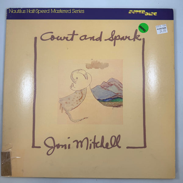 Joni Mitchell – Court And Spark LP USED Vinyl VG+/VG Audiophile