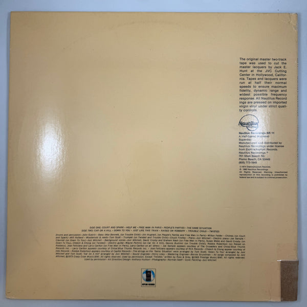 Joni Mitchell – Court And Spark LP USED Vinyl VG+/VG Audiophile