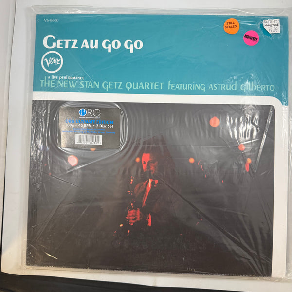 The New Stan Getz Quartet Featuring Astrud Gilberto – Getz Au Go Go LP USED Sealed NOS