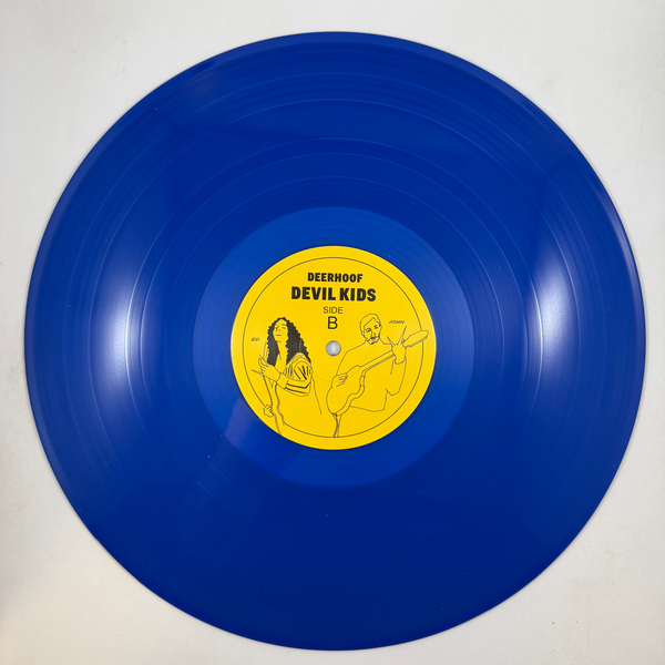 Deerhoof – Devil Kids LP USED Vinyl VG+/VG++ Color Vinyl