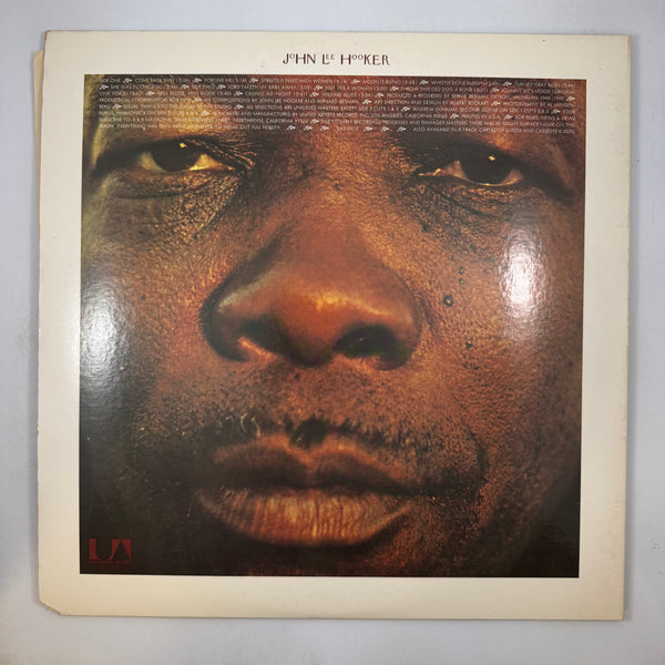 John Lee Hooker / Coast To Coast Blues Band – Any Where - Any Time - Any Place LP USED VG+/VG