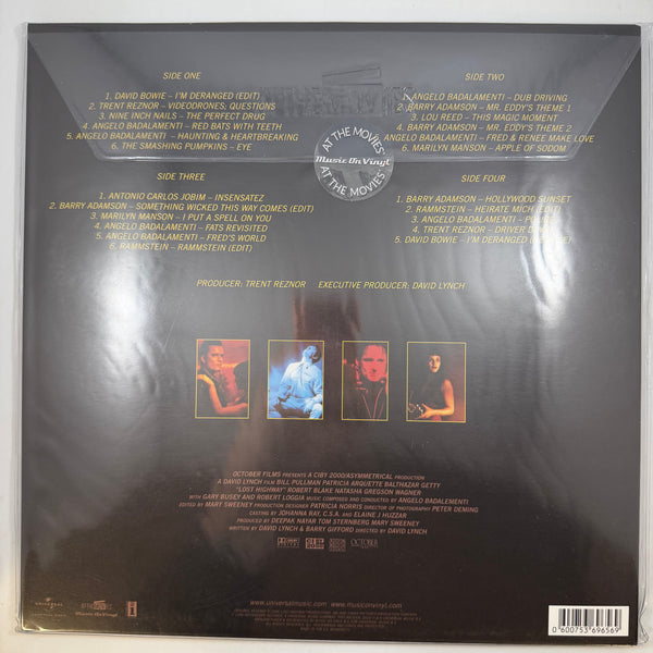 Various – Lost Highway (Original Motion Picture Soundtrack) LP USED Vinyl, VG+/VG+