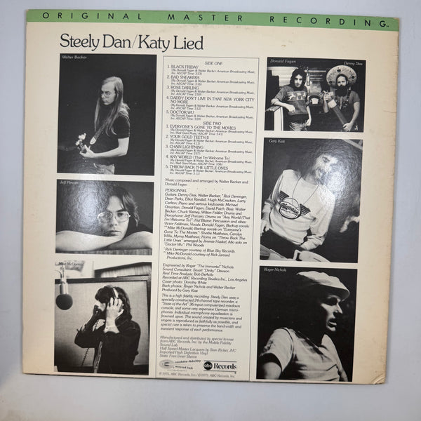 Steely Dan – Katy Lied LP USED Vinyl VG+/VG Mo-Fi