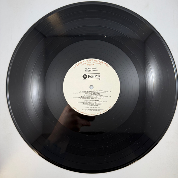 Steely Dan – Katy Lied LP USED Vinyl VG+/VG Mo-Fi