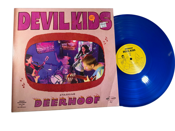 Deerhoof – Devil Kids LP USED Vinyl VG+/VG++ Color Vinyl