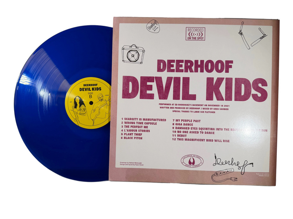 Deerhoof – Devil Kids LP USED Vinyl VG+/VG++ Color Vinyl