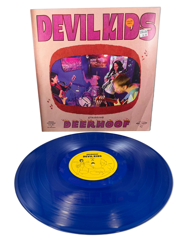 Deerhoof – Devil Kids LP USED Vinyl VG+/VG++ Color Vinyl