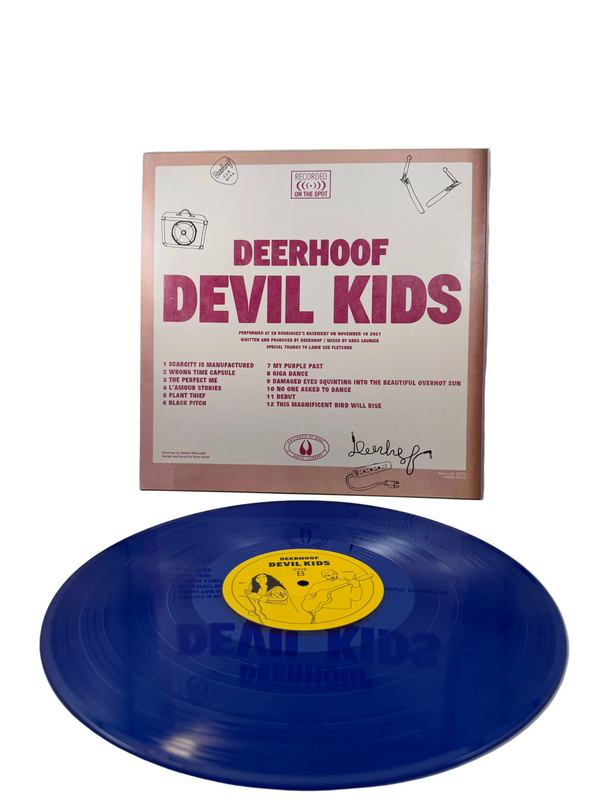 Deerhoof – Devil Kids LP USED Vinyl VG+/VG++ Color Vinyl
