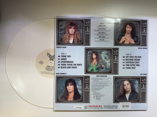Toxik – Think This LP USED Vinyl VG+/VG Color Vinyl