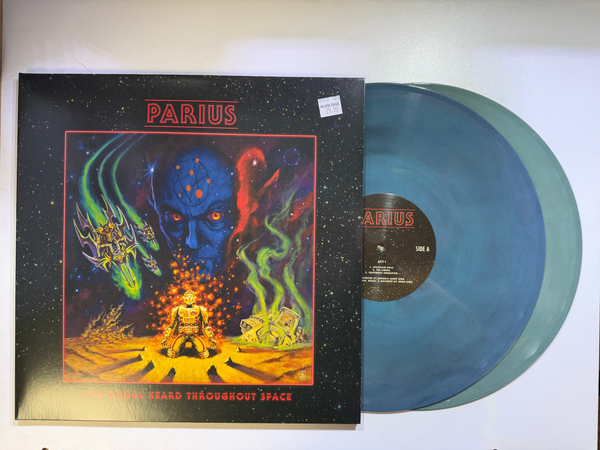 Parius – The Signal Heard Throughout Space LP USED Vinyl VG/VG+ Color Vinyl