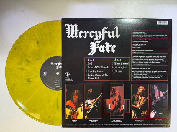 Mercyful Fate – Melissa LP USED Vinyl VG++/VG++ Color Vinyl