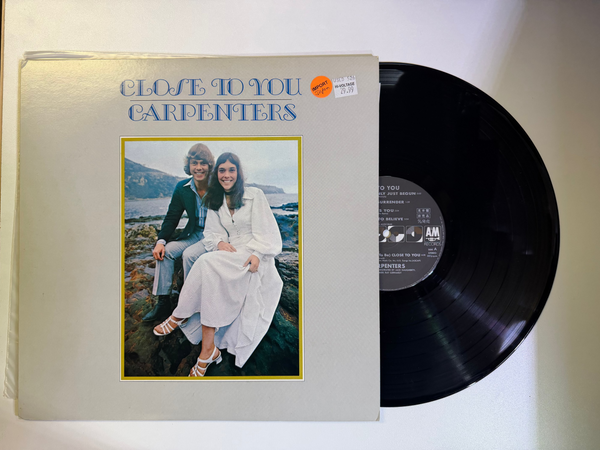 Carpenters – Close To You Japanese Pressing LP USED Vinyl VG++/VG+