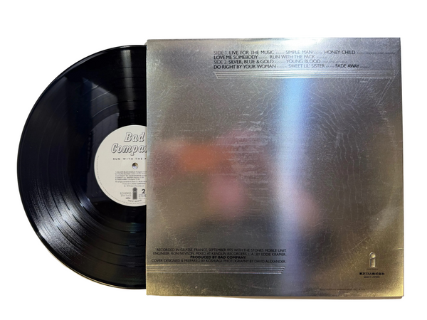 Bad Company – Run With The Pack Japanese Pressing LP USED Vinyl VG++/VG