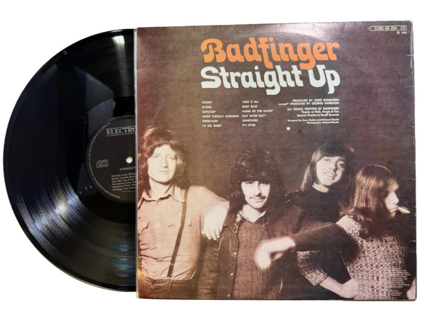Badfinger – Straight Up German Pressing LP USED Vinyl VG/VG+