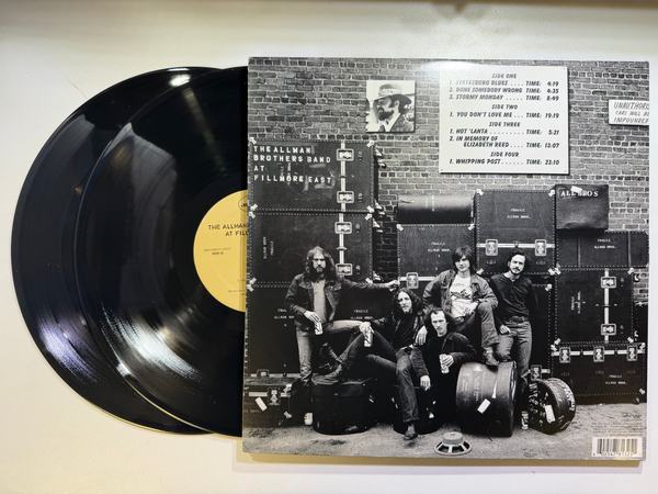 The Allman Brothers Band – At Fillmore East LP USED Vinyl VG+/VG+