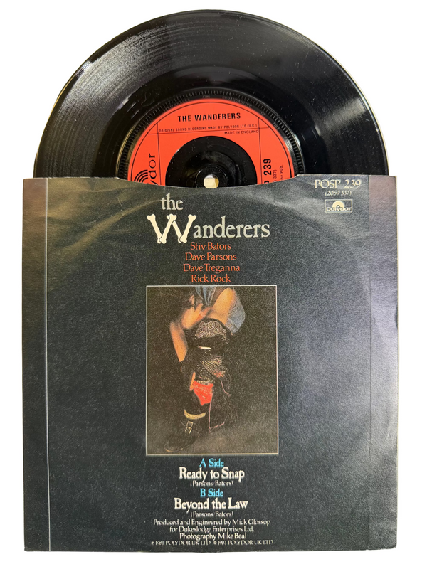 The Wanderers – Ready To Snap 7" USED Vinyl VG+/VG+