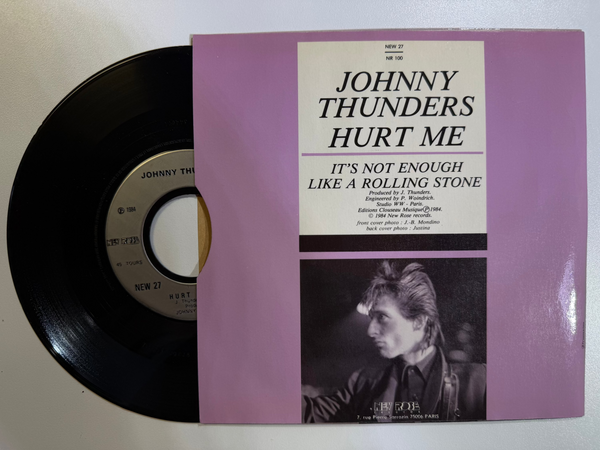 Johnny Thunders – Hurt Me 7" USED VG+/VG++
