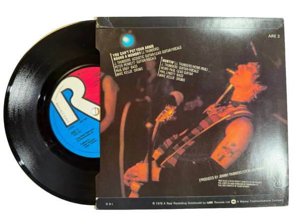 Johnny Thunders – You Can't Put Your Arms Round A Memory 7" USED VG+/VG+