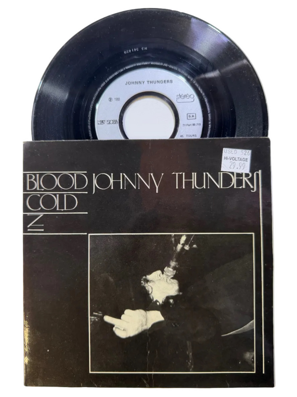 Johnny Thunders – In Cold Blood USED 7" Vinyl VG+/VG++