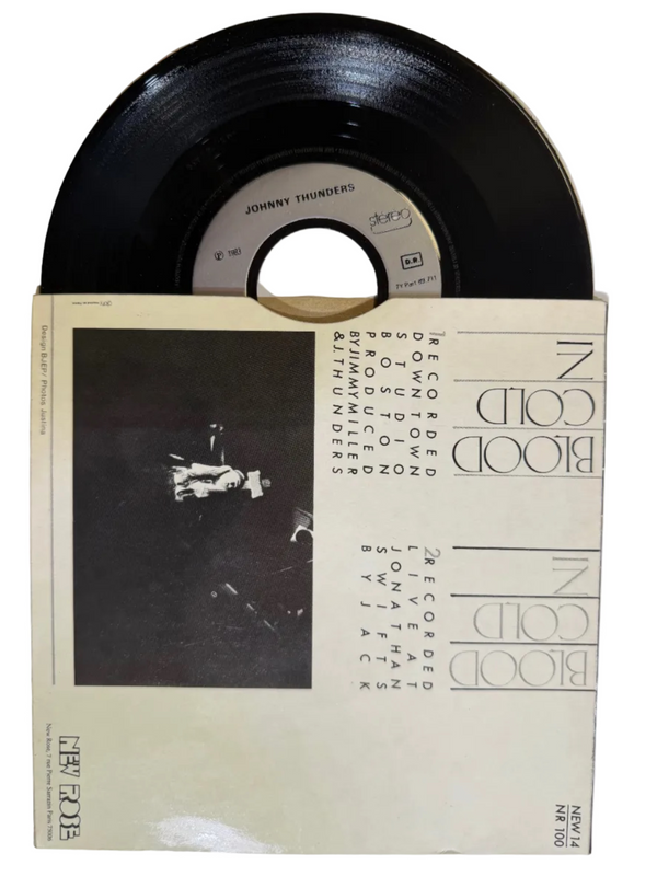 Johnny Thunders – In Cold Blood USED 7" Vinyl VG+/VG++