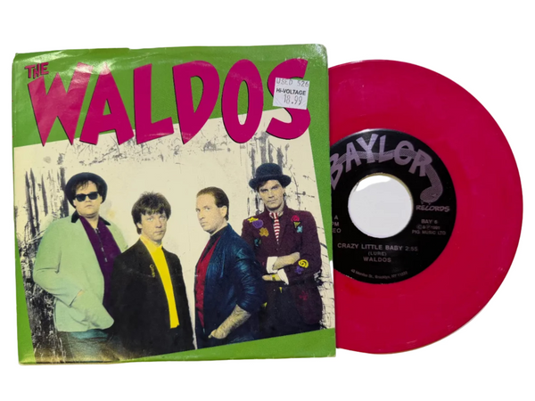 The Waldos – Crazy Little Baby 7" USED Color Vinyl VG++/VG+