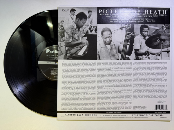 Chet Baker, Art Pepper, Phil Urso – Picture Of Heath LP USED VG++/NM