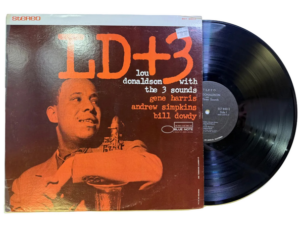 Lou Donaldson With The Three Sounds – LD+3 LP USED VG++/VG+