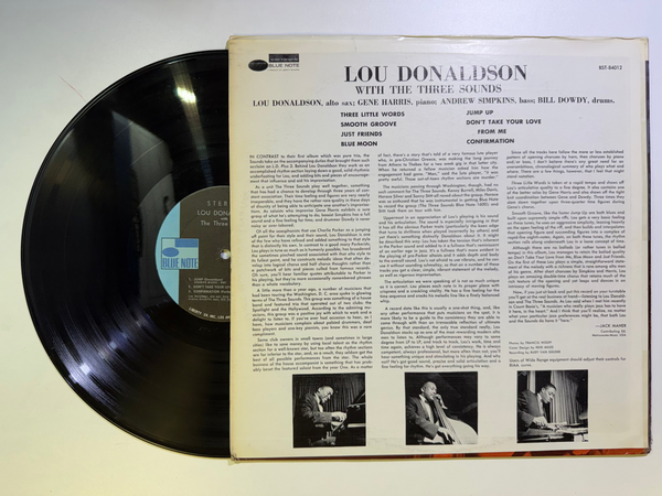 Lou Donaldson With The Three Sounds – LD+3 LP USED VG++/VG+