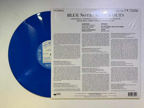 Various – Blue Note: Alts 'N Outs LP USED VG++/NM Color Vinyl