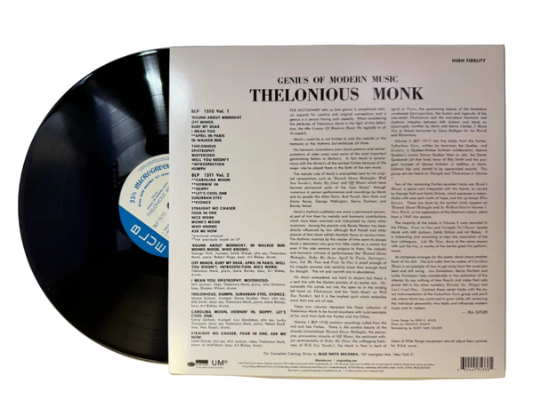 Thelonious Monk – Genius Of Modern Music (Volume One) LP USED VG++/VG++