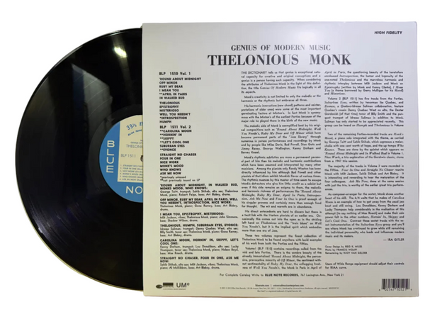 Thelonious Monk – Genius Of Modern Music Volume 2 LP USED VG+/VG++