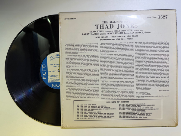 Thad Jones – The Magnificent Thad Jones LP USED VG/VG+