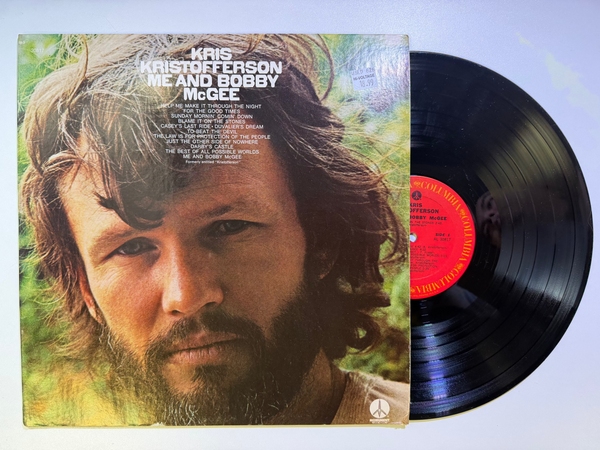 Kris Kristofferson – Me And Bobby McGee LP USED VG/VG+