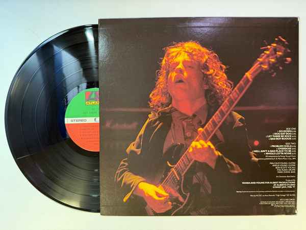 AC/DC – Let There Be Rock JAPANESE PRESSING LP USED VG++/VG+