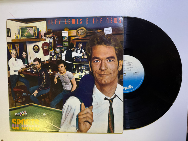 Huey Lewis And The News – Sports LP USED VG+/VG+