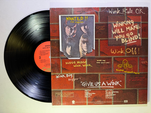 Sweet – Give Us A Wink LP USED VG+/VG+