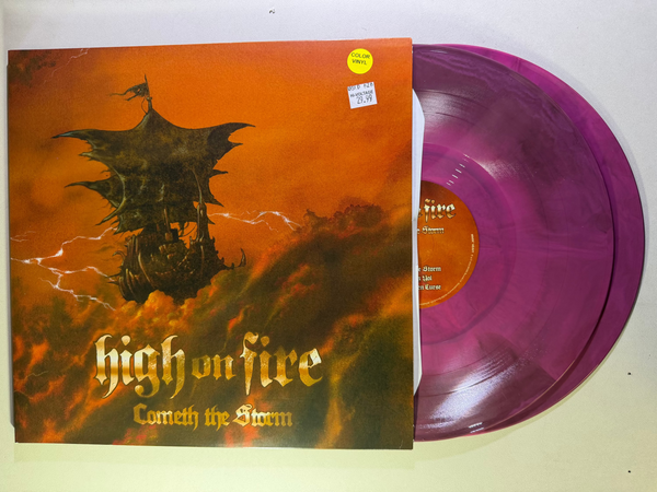 High On Fire – Cometh The Storm LP USED VG+/VG++ COLOR VINYL