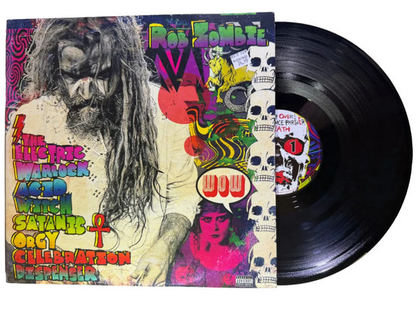 Rob Zombie – The Electric Warlock Acid Witch Satanic Orgy Celebration Dispenser LP USED VG++/VG++