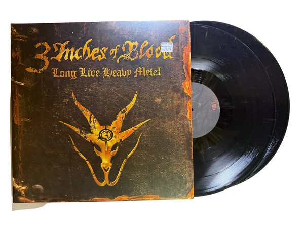 3 Inches Of Blood – Long Live Heavy Metal LP USED VG++/VG++ COLORED VINYL