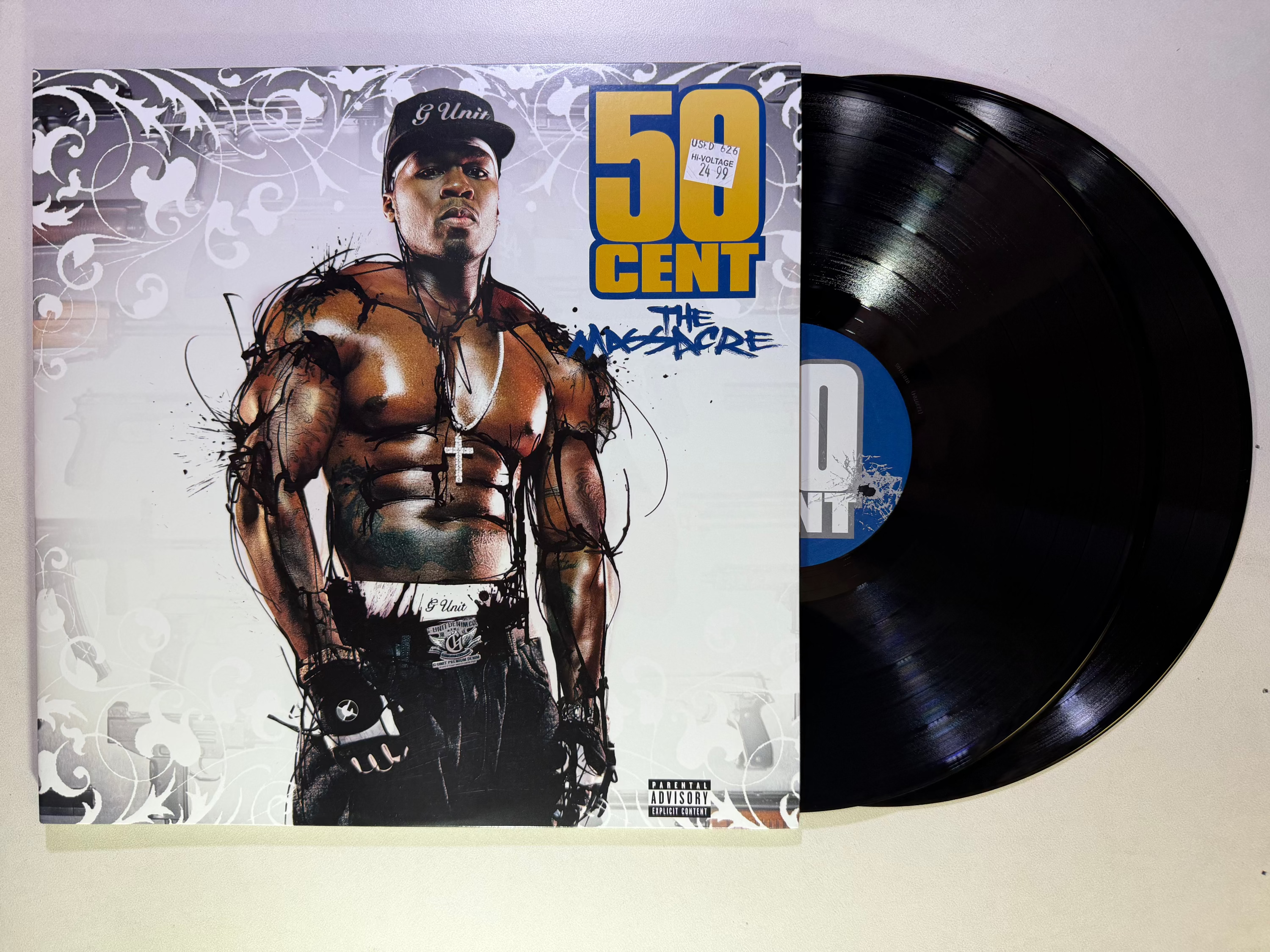 50 Cent – The Massacre LP USED VG+/VG++ – Hi-Voltage Records