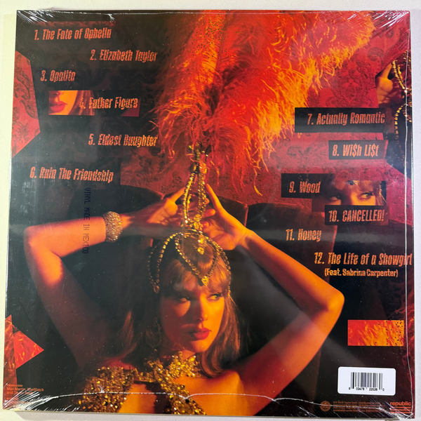 Taylor Swift – The Life Of A Showgirl LP Album NOS SEALED COLOR VINYL