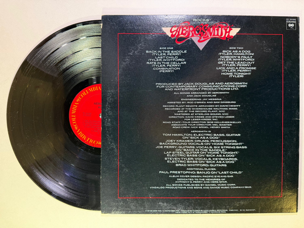 Aerosmith – Rocks LP USED VG+/VG+