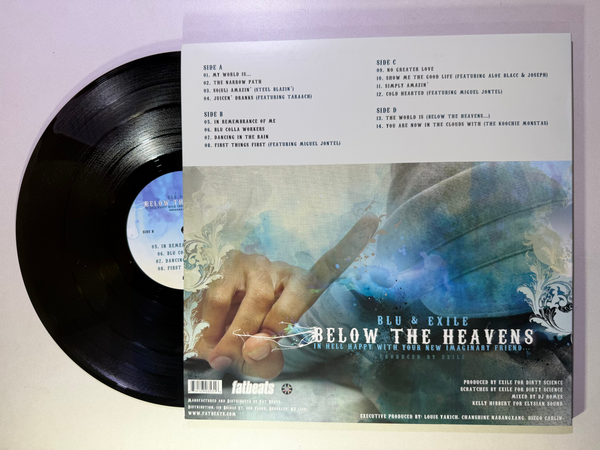 Blu & Exile – Below The Heavens LP USED VG++/VG++