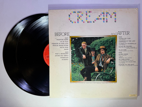 Cream  – Before And After LP USED JAPANESE PRESSING VG+/VG
