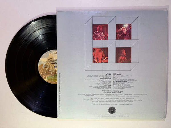 Bachman-Turner Overdrive – Bachman-Turner Overdrive II LP USED VG++/VG+