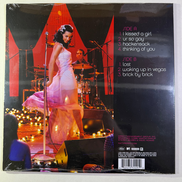 Katy Perry – MTV Unplugged LP USED NOS Sealed NM/NM COLOR VINYL
